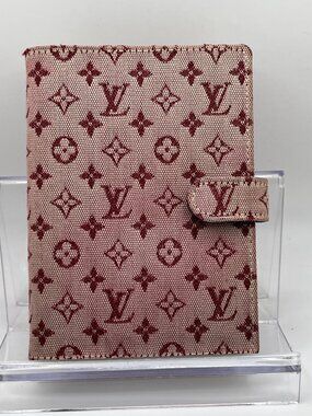 Vintage Louis Vuitton LV Cherry Mini Lin PM Agenda